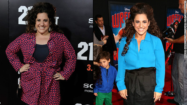 There's no way Winokur could play "Hairspray's" zaftig Tracy Turnblad these days. The Tony-award winning actress has dropped 60 pounds this year. And she isn't the only star who changed in 2012.