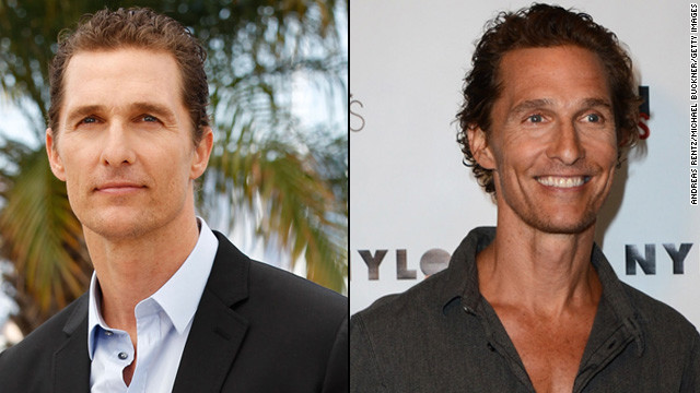 From thong to thin, Matthew McConaughey reportedly dropped 40 pounds for a movie role and the transformation was startling on the "Magic Mike" star.