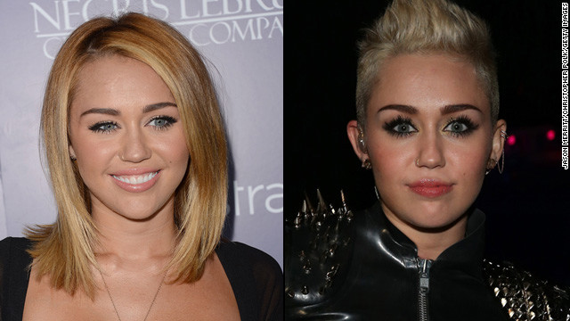 Oh wily Miley. We have watched Miley Cyrus go from a former Disney star to a harder-edged rocker type who <a href='http://www.cnn.com/video/#/video/showbiz/2012/12/11/sbt-miley-cyrus-concert.hln'>performs with strippers</a>. What would Hannah Montana say?