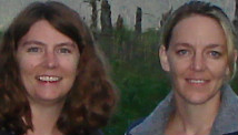 Keely Vanacker (left) and Kerry Cahill