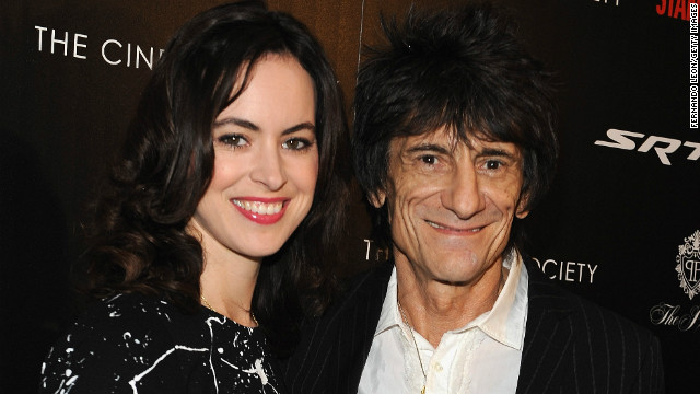 Rolling Stones' Ronnie Wood marries