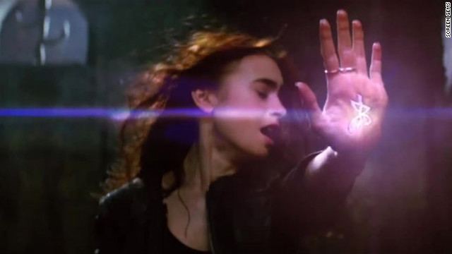 "The Mortal Instruments: City of Bones," which is based on the first novel in Cassandra Clare's YA series, stars Lily Collins, Jamie Campbell Bower and Robert Sheehan. The trio's love triangle is just one facet of this supernatural tale about Shadow hunters and demons. The flick will bow on August 23.