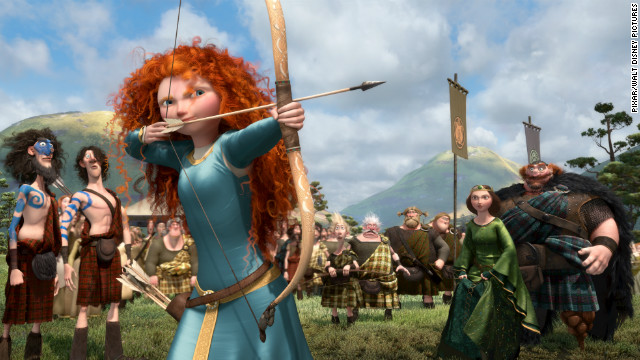 Disney/Pixar's tale of a Scottish princess with fierce archery skills won over fellow nominees "Frankenweenie," "Wreck-It Ralph," "Hotel Transylvania" and "Rise of the Guardians."