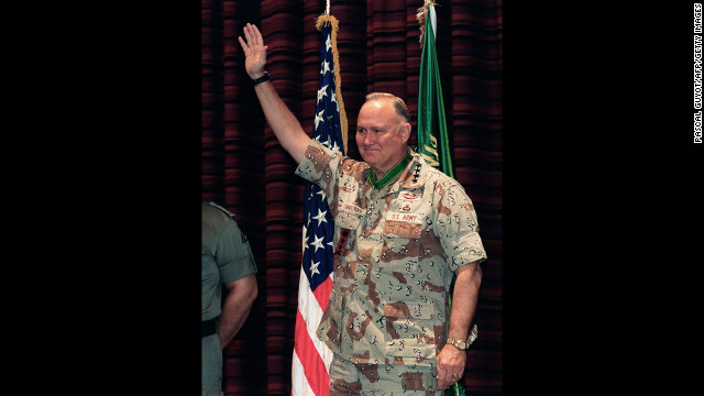 Retired Gen. Norman Schwarzkopf, who commanded coalition forces during the Gulf War, died Thursday, December 27, a U.S. official said. He was 78.