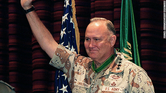  Retired Gen. Norman Schwarzkopf died Thursday. He was 78. 