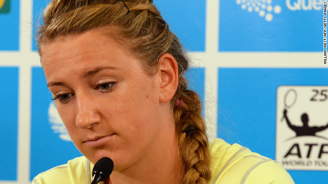 Victoria Azarenka explains her decision to pull out of the semifinals of the Brisbane International tournament, where she was due to face Serena Williams, due to a toe infection.