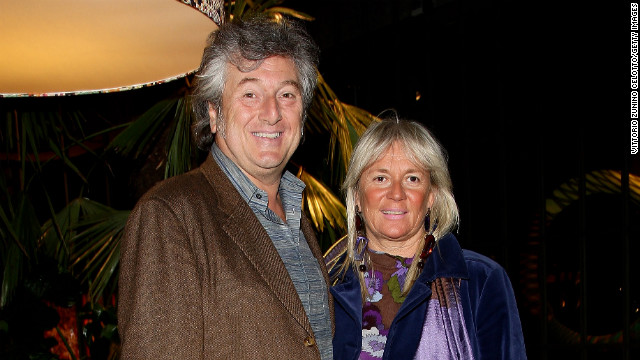 A small plane carrying Italian fashion director Vittorio Missoni and his wife, Maurizia Castiglioni, has been missing off the coast of Venezuela since Friday, January 4. The couple is pictured in Milan, Italy, in 2010.