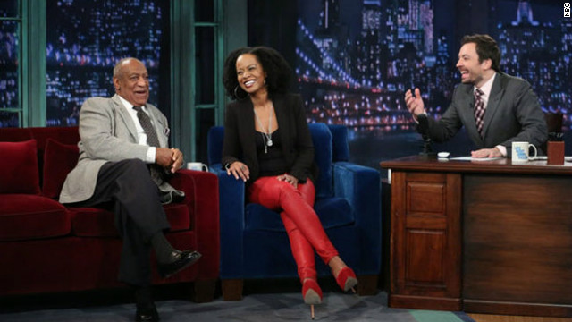 'Late Night' hosts a mini-'Cosby' reunion