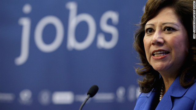 Solis resigns from cabinet; Holder, others to stay