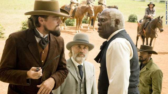 Leonardo DiCaprio, left, with Christoph Waltz, center, and Samuel L. Jackson, has long been an emblem of the academy's snubs: He's been shut out of nominations for everything from "Titanic" to "Inception," and even when he has gotten nods, he's never scored a statue. Despite critical acclaim for his performance in "Django Unchained," the academy once again showed him no love.