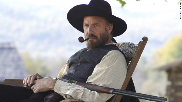 Kevin Costner's portrayal of "Devil" Anse Hatfield in The History Channel's "Hatfields & McCoys" won the actor his second Golden Globe. He's previously won best director at the Globes for 1991's "Dances with Wolves."