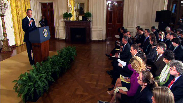 Obama talks debt ceiling, assault weapons ban at news conference