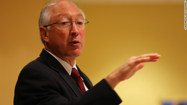 Interior Secretary Salazar leaving Obama administration