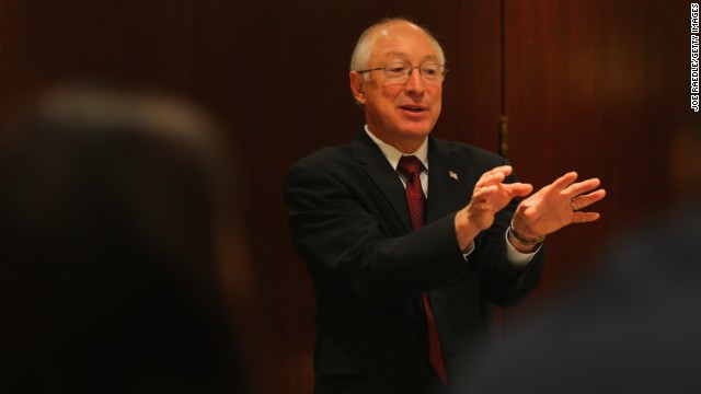 Interior Secretary Ken Salazar will step down at the end of March.