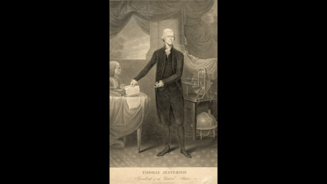 Thomas Jefferson was inaugurated for his first term on March 4, 1801.