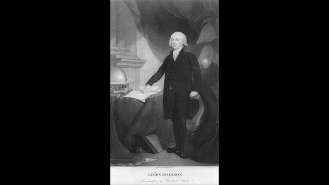 James Madison was sworn in for his first term on March 4, 1809.