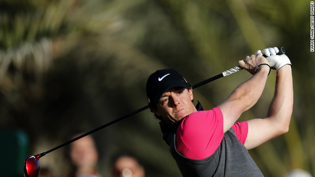 Rory McIlroy is hoping for a better second round in Abu Dhabi following a difficult start.