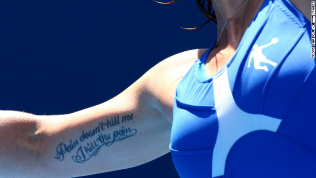 Татуировки у теннисистов