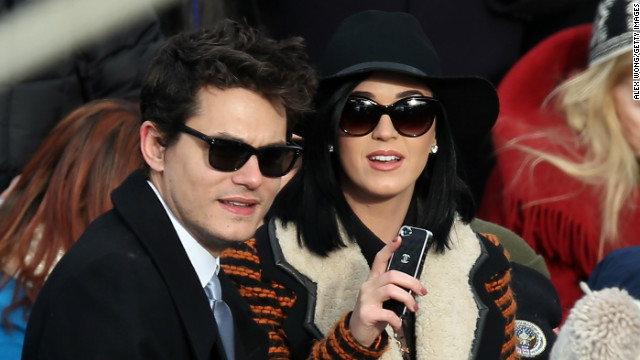 John Mayer is 'quite happy' with Katy Perry