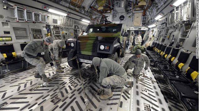 U.S. Air Force has flown 7 Mali cargo missions