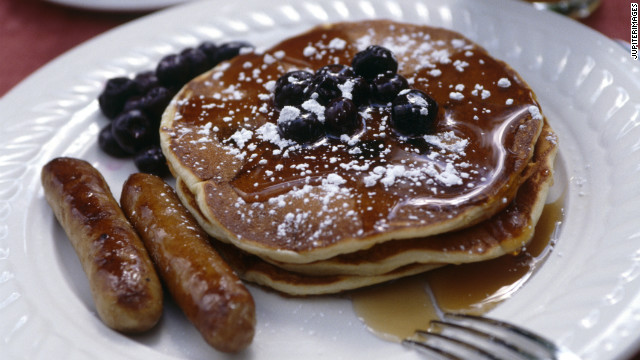 National blueberry pancake day
