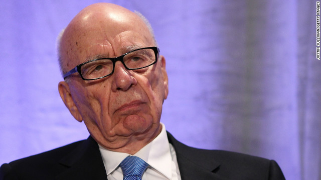 News Corp. chairman Rupert Murdoch said cartoonist Gerald Scarfe had 