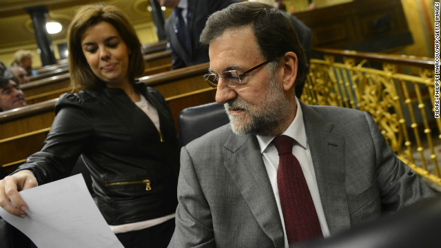 Miles de españoles piden la dimisión de Rajoy tras escándalo de corrupción
