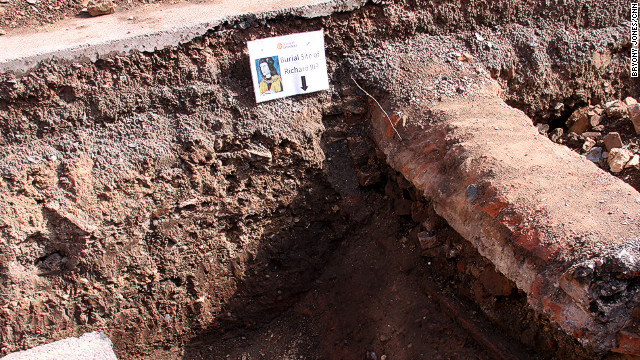 Remains matching the description of Richard III were found buried beneath a parking lot last year