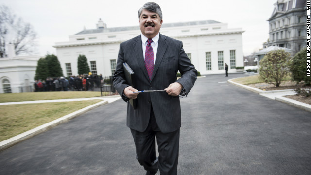 Labor's Trumka: Hillary Clinton is 'very, very qualified to be president'
