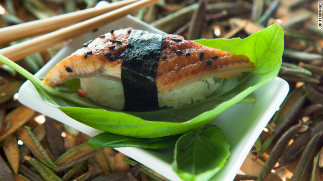 Sushi favorite Japanese eel at risk of extinction