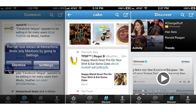 Twitter mejora la presentación de contenidos en sus versiones móviles