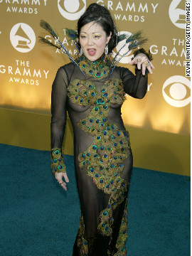 In 2004, Margaret Cho channeled her inner peacock with this scandalous getup.