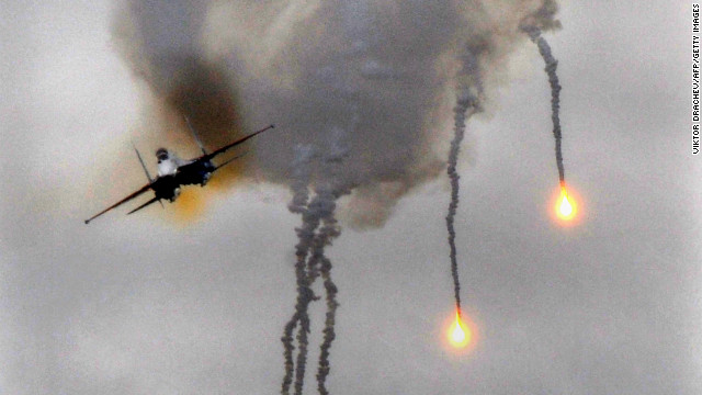 [File photo] Russian Su-27 fighter jets at the Obuz-Lesnovsky firing range near Baranovichi, September 29, 2009.