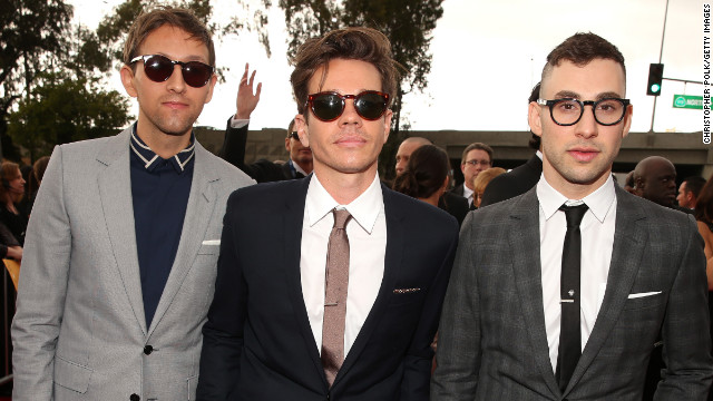 Andrew Dost, Nate Ruess and Jack Antonoff of Fun.