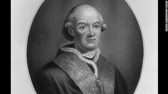 No. 4: Pope Pius VI reigned from 1717 until his imprisonment, and subsequent death, in 1799. His reign lasted 24 years, 6 months and 15 days.