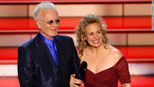 Soaps never saw anything like Luke (Anthony Geary) and Laura (Genie Francis) and haven't since. The couple's wedding in 1981 broke ratings records, and "General Hospital" has brought them back off and on in the years since. (Here they are at the Daytime Emmys in 2006.)