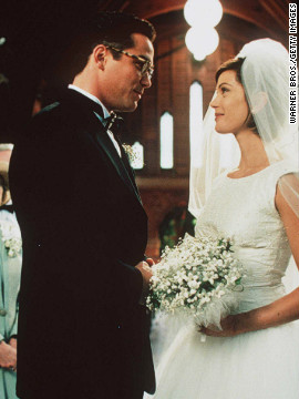 Lois Lane (Teri Hatcher) and Clark Kent (Dean Cain) were more the focus here than "The New Adventures of Superman," and initially, it was a hit for ABC. Once the writers brought the couple together (including a timed-with-the-"Superman"-comics wedding), ratings took a nose dive for "Lois &amp; Clark."