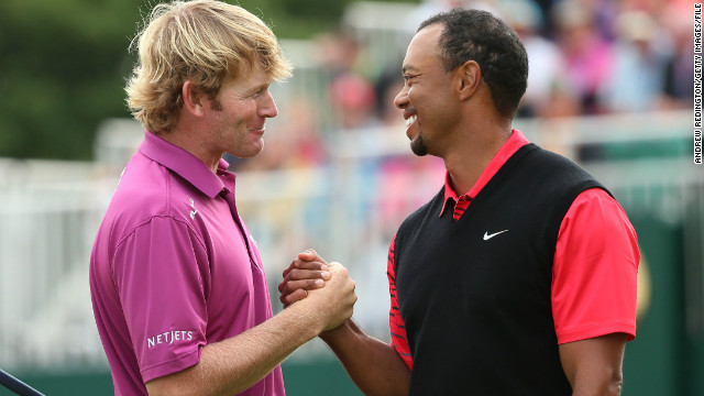 Brandt Snedeker played with Tiger Woods at last year's British Open, but they will not repeat that at the World Match Play.