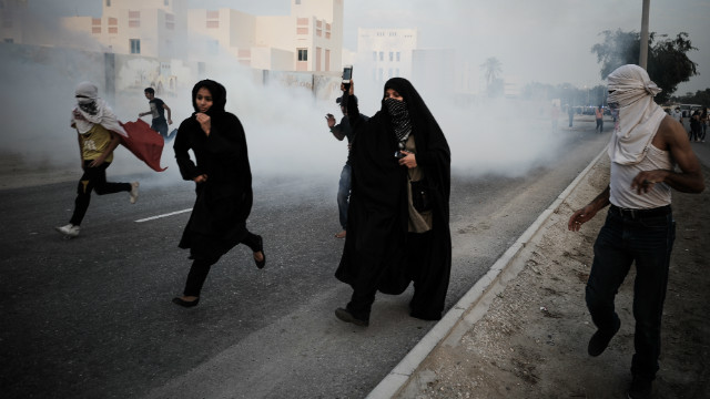 Teen dies as crowds protest in Bahrain on 2nd anniversary of uprising