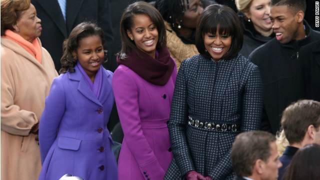Michelle Obama, daughters going skiing