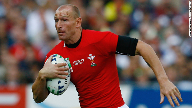 Gareth Thomas of Wales spoke about being gay to a British news channel in 2009. 