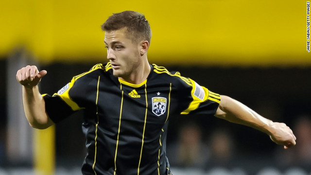 U.S. international soccer player Robbie Rogers, formerly of the Columbus Crew, announced that he was gay and retired in February. 