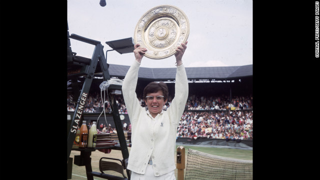 Tennis legend Billie Jean King was outed by a former female partner in 1981.