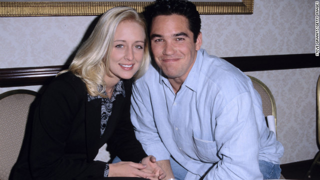 McCready with her then-fiance, Dean Cain, in January 1998.