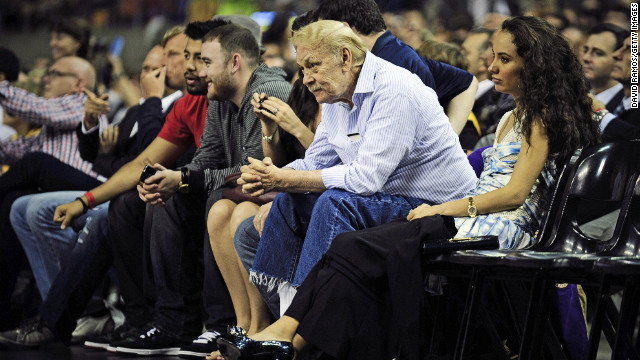 Los Angeles Laker owner <a href='http://www.cnn.com/2013/02/18/us/california-jerry-buss-dead/index.html' >Jerry Buss</a> died February 18 at age 80. Buss, who had owned the Lakers since 1979, was credited with procuring the likes of Earvin "Magic" Johnson, James Worthy, Shaquille O'Neal and Kobe Bryant. The Lakers won 10 NBA championships and 16 Western Conference titles under Buss' ownership.