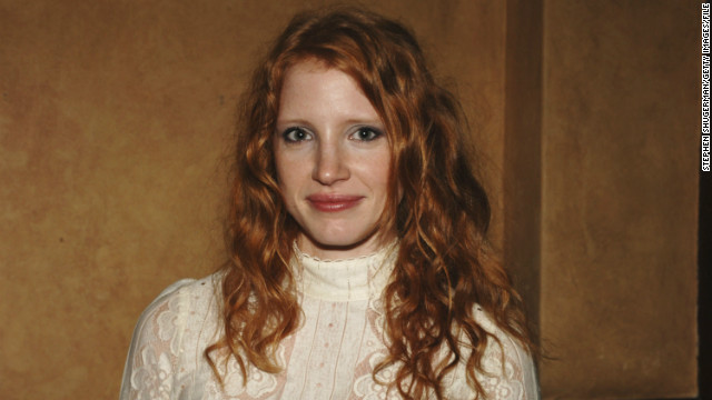 Best actress nominee Jessica Chastain's early work includes guest spots on TV series "ER" and "Veronica Mars." The actress, here at an April 2006 party, appeared in the TV movie "Blackbeard" that year.