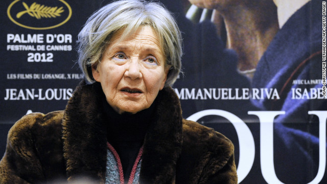 After more than 50 years in the business, the actress earned her first Academy Award nomination for her role in "Amour" (2012). Here she appears at a press conference in January.