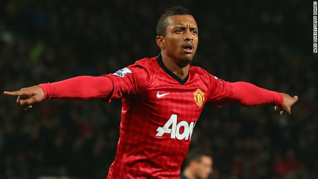 Nani was on target as Manchester United moved into the quarterfinals of the FA Cup