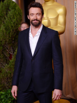 The actor earned his first Oscar nod thanks to his role as Jean Valjean in "Les Misérables."