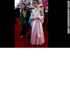 "South Park" creators Trey Parker, left, and Matt Stone showed up at the 2000 awards show dressed as Jennifer Lopez at the 42nd Grammy Award and Gwyneth Paltrow at the 1999 Oscars. The men eventually <a href='http://www.washingtonpost.com/blogs/celebritology/post/matt-stone-and-trey-parker-were-on-drugs-when-they-wore-dresses-to-the-oscars-video/2011/09/30/gIQA2h4iAL_blog.html' >told Jimmy Kimmel</a> that they were on acid while walking the red carpet.